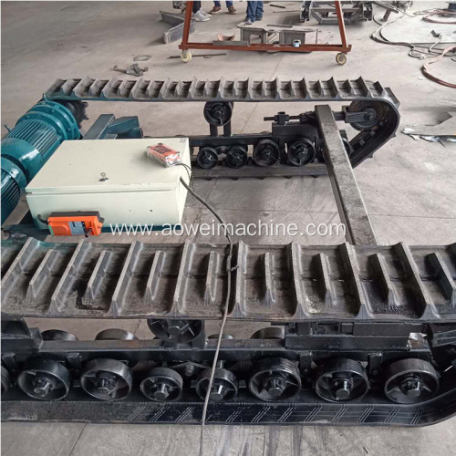 RC rubber or steel crawler chassis undercarriage system for Mining Drill Rig agriculture with Remote control